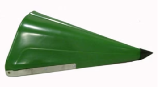 PS30-40A -- Narrow Row Center Snout with Point - 30" JD Green